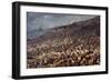 The Sky-High Capital City of La Paz, Bolivia Lies in a Deep Canyon Below the Andes Mountains-Sergio Ballivian-Framed Photographic Print