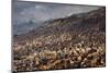 The Sky-High Capital City of La Paz, Bolivia Lies in a Deep Canyon Below the Andes Mountains-Sergio Ballivian-Mounted Photographic Print