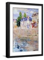 The Sky in Bougival-Berthe Morisot-Framed Art Print