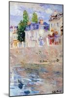 The Sky in Bougival-Berthe Morisot-Mounted Art Print