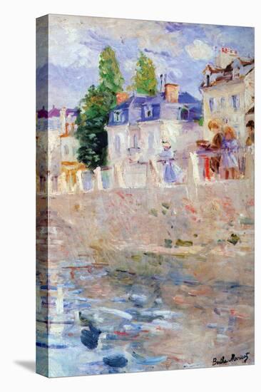 The Sky in Bougival-Berthe Morisot-Stretched Canvas