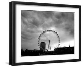 The Sky Over London at the Start of a Partial Solar Eclipse, October 2005-null-Framed Premium Photographic Print