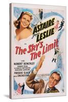 The Sky's the Limit, Top Left: Joan Leslie, Bottom Right: Fred Astaire, 1943-null-Stretched Canvas