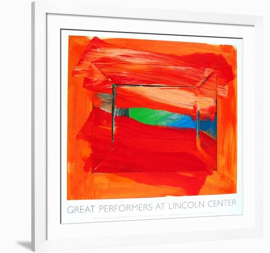 The Sky's The Limit-Howard Hodgkin-Framed Serigraph