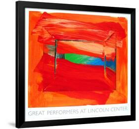 The Sky's The Limit-Howard Hodgkin-Framed Serigraph