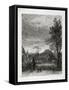 The Skylark (Etching)-Samuel Palmer-Framed Stretched Canvas