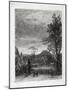 The Skylark (Etching)-Samuel Palmer-Mounted Giclee Print