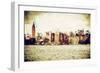 The Skyline III - In the Style of Oil Painting-Philippe Hugonnard-Framed Giclee Print