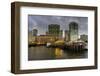 The skyline of Auckland, North Island, New Zealand, Pacific-Michael Runkel-Framed Photographic Print