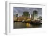 The skyline of Auckland, North Island, New Zealand, Pacific-Michael Runkel-Framed Photographic Print