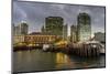 The skyline of Auckland, North Island, New Zealand, Pacific-Michael Runkel-Mounted Photographic Print