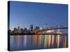 The Skyline of Cincinnati, Ohio, Usa-Chuck Haney-Stretched Canvas