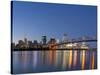 The Skyline of Cincinnati, Ohio, Usa-Chuck Haney-Stretched Canvas