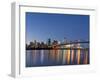 The Skyline of Cincinnati, Ohio, Usa-Chuck Haney-Framed Photographic Print