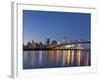 The Skyline of Cincinnati, Ohio, Usa-Chuck Haney-Framed Photographic Print