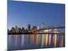 The Skyline of Cincinnati, Ohio, Usa-Chuck Haney-Mounted Photographic Print