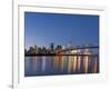 The Skyline of Cincinnati, Ohio, Usa-Chuck Haney-Framed Photographic Print