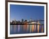 The Skyline of Cincinnati, Ohio, Usa-Chuck Haney-Framed Photographic Print