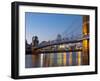 The Skyline of Cincinnati, Ohio, Usa-Chuck Haney-Framed Photographic Print