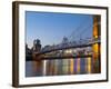 The Skyline of Cincinnati, Ohio, Usa-Chuck Haney-Framed Photographic Print