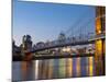 The Skyline of Cincinnati, Ohio, Usa-Chuck Haney-Mounted Photographic Print