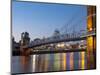 The Skyline of Cincinnati, Ohio, Usa-Chuck Haney-Mounted Photographic Print