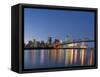 The Skyline of Cincinnati, Ohio, Usa-Chuck Haney-Framed Stretched Canvas