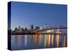 The Skyline of Cincinnati, Ohio, Usa-Chuck Haney-Stretched Canvas