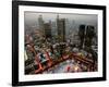 The Skyline of Frankfurt-null-Framed Photographic Print