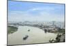 The skyline of Ho Chi Minh City (Saigon) showing the Bitexco tower and the Saigon River, Ho Chi Min-Alex Robinson-Mounted Photographic Print