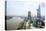 The skyline of Ho Chi Minh City (Saigon) showing the Bitexco tower and the Saigon River, Hoi Chi Mi-Alex Robinson-Stretched Canvas