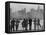 The Skyline of New York as Many First Saw It Arriving by Sea on Board The`Augustus-null-Framed Stretched Canvas