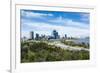 The Skyline of Perth, Western Australia, Australia-Michael-Framed Photographic Print