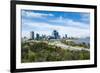 The Skyline of Perth, Western Australia, Australia-Michael-Framed Photographic Print