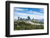 The Skyline of Perth, Western Australia, Australia-Michael-Framed Photographic Print