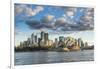 The skyline of Sydney at sunset, New South Wales, Australia, Pacific-Michael Runkel-Framed Photographic Print