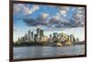 The skyline of Sydney at sunset, New South Wales, Australia, Pacific-Michael Runkel-Framed Photographic Print