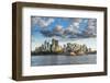 The skyline of Sydney at sunset, New South Wales, Australia, Pacific-Michael Runkel-Framed Photographic Print