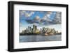 The skyline of Sydney at sunset, New South Wales, Australia, Pacific-Michael Runkel-Framed Photographic Print