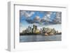 The skyline of Sydney at sunset, New South Wales, Australia, Pacific-Michael Runkel-Framed Photographic Print