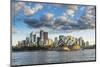 The skyline of Sydney at sunset, New South Wales, Australia, Pacific-Michael Runkel-Mounted Photographic Print