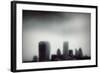 The Skyline of the City of London with Different Skyscrapers-Bastian Kienitz-Framed Photographic Print