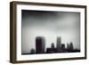 The Skyline of the City of London with Different Skyscrapers-Bastian Kienitz-Framed Photographic Print