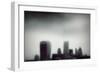 The Skyline of the City of London with Different Skyscrapers-Bastian Kienitz-Framed Photographic Print