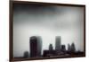 The Skyline of the City of London with Different Skyscrapers-Bastian Kienitz-Framed Photographic Print