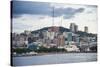 The Skyline of Vladivostok, Russia, Eurasia-Michael Runkel-Stretched Canvas