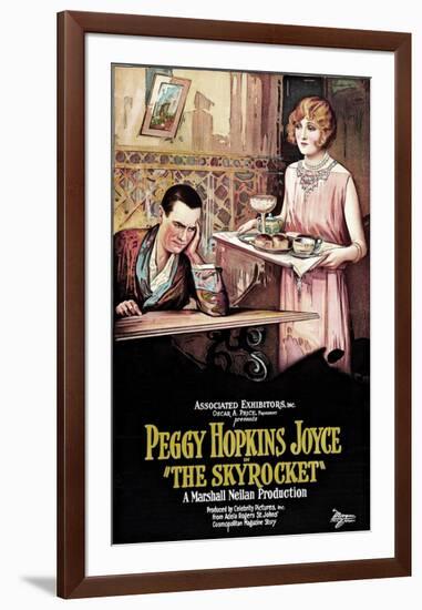 The Skyrocket - 1926-null-Framed Giclee Print