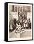 The Slaughter of the Sons of Zedekiah-Gustave Dore-Framed Stretched Canvas