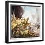 The Slaughter on the Somme-James Edwin Mcconnell-Framed Giclee Print