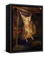 The Slaughtered Ox, 1655-Rembrandt van Rijn-Framed Stretched Canvas